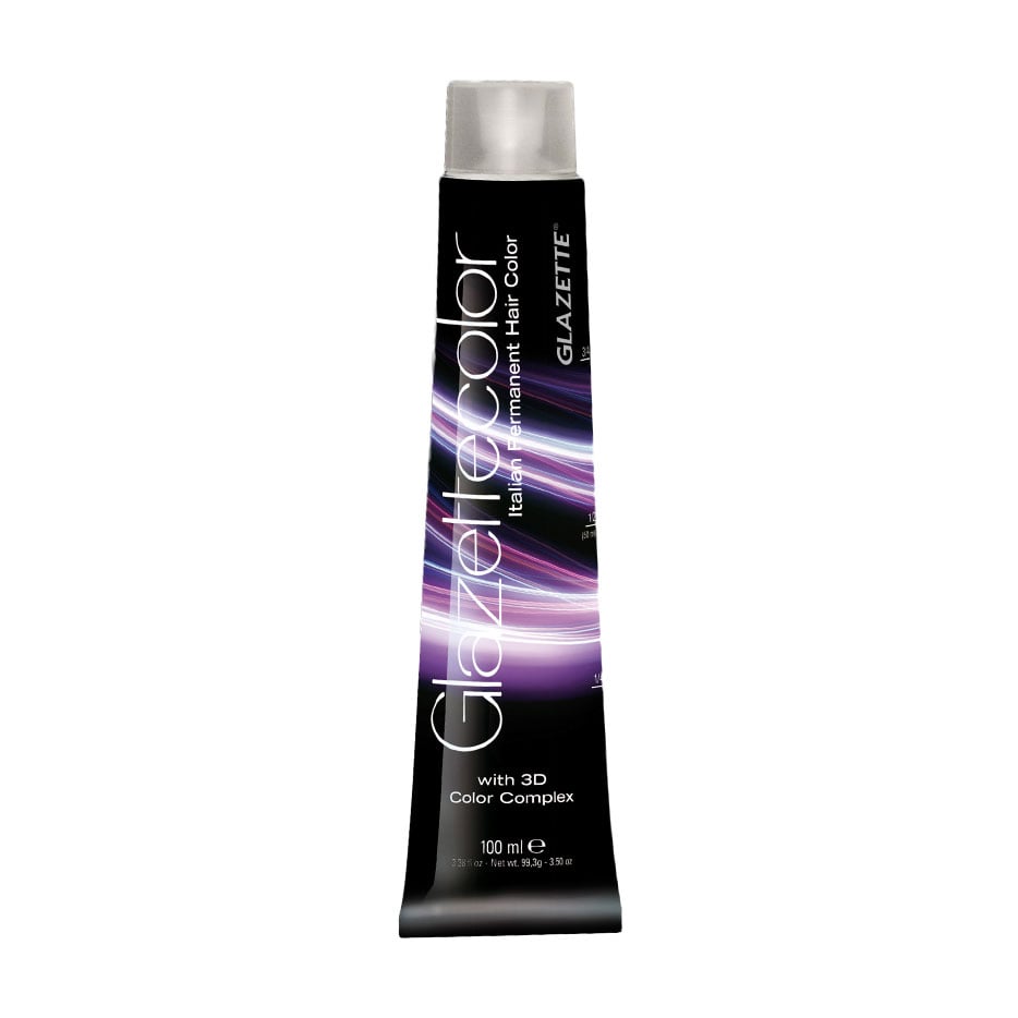 Уцінка! Перманентна фарба-догляд для волосся Itely Hairfashion Glazette Color 6RU Ruby Red Dark Blonde, 100 мл